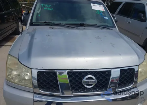 2004 Nissan Titan Le z USA, uszkodzony, nr VIN 1N6AA07A24N500229